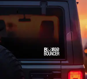Boobie Bouncer Car Decal