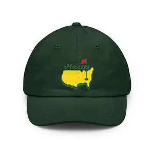 Masters Golf Inspired Embroidered Hat | Augusta Inspired Golf Hat | Golf Lover Gift | Golf Tournament Hat | Embroidered Golf Cap
