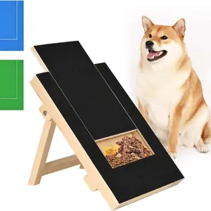 Wooden Dog Scratching Board, Wear-resistant & Shavings Resistant Dog Paw Repair Board, Pet Supplies, Sandpaper Scraping Board, Scratcher Board