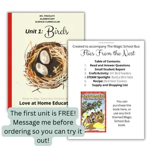 Ms. Frizzle’s Elementary Science Curriculum- 20 Unit Bundle- Printed, bound, shipped Soft Cover (K-8th grade)