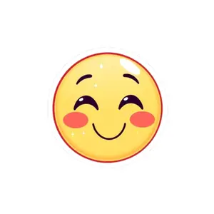 Happy Face Kiss-Cut Stickers Cute Smiley Stickers for Laptops Journals Water Bottles Gifts Party Favors decorative--=%2=- sticker=%2=-- vinyl--=%2=- sticker=%2=----=%2=- waterproof=%2=----=%2=- sticker=%2=-- waterproof sticker bullet journaling unique gif