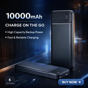 10000mAh Long-Lasting USB-C Power Bank Fast Recharge External Battery Pack for Heated Vests Jackets iPhone & Android High Capacity Backup Power