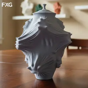 New Vanguard Art Despair Bottle Decorative Figurine, Collectible Handmade Model, Abstract Art Piece, Unique Home Decoration Gift