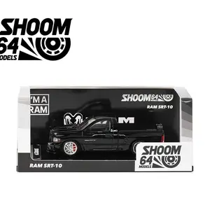 SHOOM64 1:64 2003 Dodge Ram SRT-10 Pickup – Black