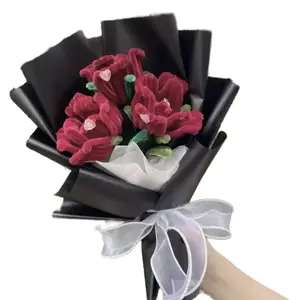 Handmade Wire Flowers Bouquet for Home Decor and Gift - Perfect for Any Occasion Decorative