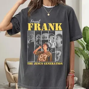 Forrest Frank Jesus Generation Tour Shirt, Christian Music Vintage Tee, Worship Concert Shirt, Faith Graphic Tee, Comfort Colors 1717 TC7
