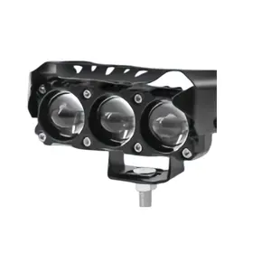 LED Laser Cannon Fog Lights, Grille Bumper Roof Mount High Low Beam Spot Lights Offroad LED Driving Lights, High Low Beam Integrated Laser Spotlight for Car SUV Pickup