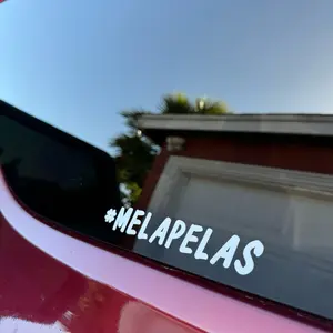 Me La Pelas Window Vinyl Decal Sticker
