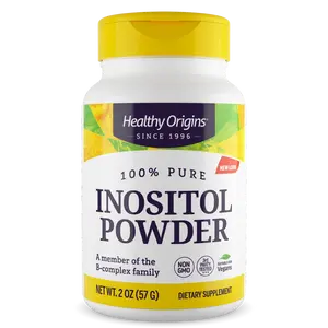 Healthy Origins - Inositol Powder Vitamin B8 Powder Dietary Supplement - Part of The B Complex Family - 4 Sizes