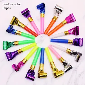 Pack of 30 Party Gifts, Party Toys, Party Sound Maker, Party Whistle, Party Whistle, Best Christmas Gifts, Thanksgiving Halloween Perfect Choice, Christmas Event Party Supplies, Halloween for Christmas, New Year Valentine's Day Party Event