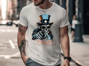 No Kings in My America FDT Chinga Tu Maga Anti Trump T-Shirts