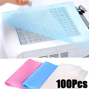 Professional Nail Dust Filter Net, 300/200/100 Sheets No Scent Nail Machine Vacuum Paper, Easy Clean Convenient Use, Nail Art Sheet