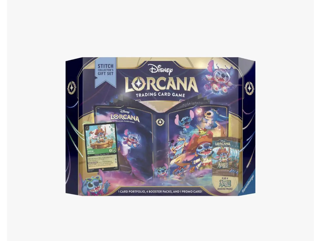 Disney Lorcana: Azurite Sea: Stitch Collector's Gift Set Disney Lorcana: Azurite Sea: Stitch Collector's Gift Set