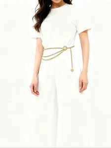 Women's Vintage Multi-Layer Metal Waist Chain, Stylish Women Head Chains Belt, Durable & Versatile Design, Perfect Accessory for Any, Trendy Exquisite Belt