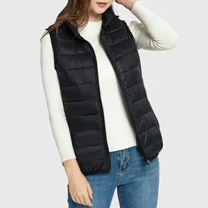 Alpine Swiss Jodie Women’s Lightweight Puffer Vest | Warm Down Alternative Insulated Vest Jacket | Packable Water-Resistant & Versatile Layering