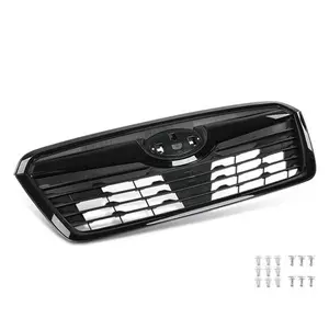 Fit For 2019-2021 Subaru Forester Front Bumper Upper Grille Honeycomb Grill