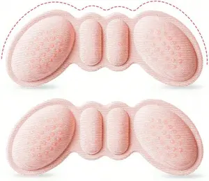 LZDJTQ 8 Pairs Heel Cushions for Loose Shoes Blister Protection Soft Anti Slip Heel Grips Inserts for Shoes Too Big Foot Pain Relief Comfort Insoles Sneaker Boot High Heel Heel Pads