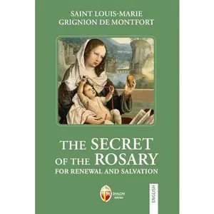 USED Book - The secret of the rosary (La Madre di Dio) by St. Louis de Montfort (Paperback) - italian