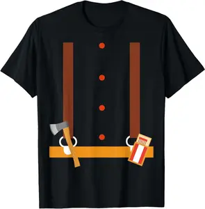 Pretend I'M A Lumberjack Costume Halloween T-Shirt