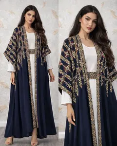 Bisht Embroidered tatreez