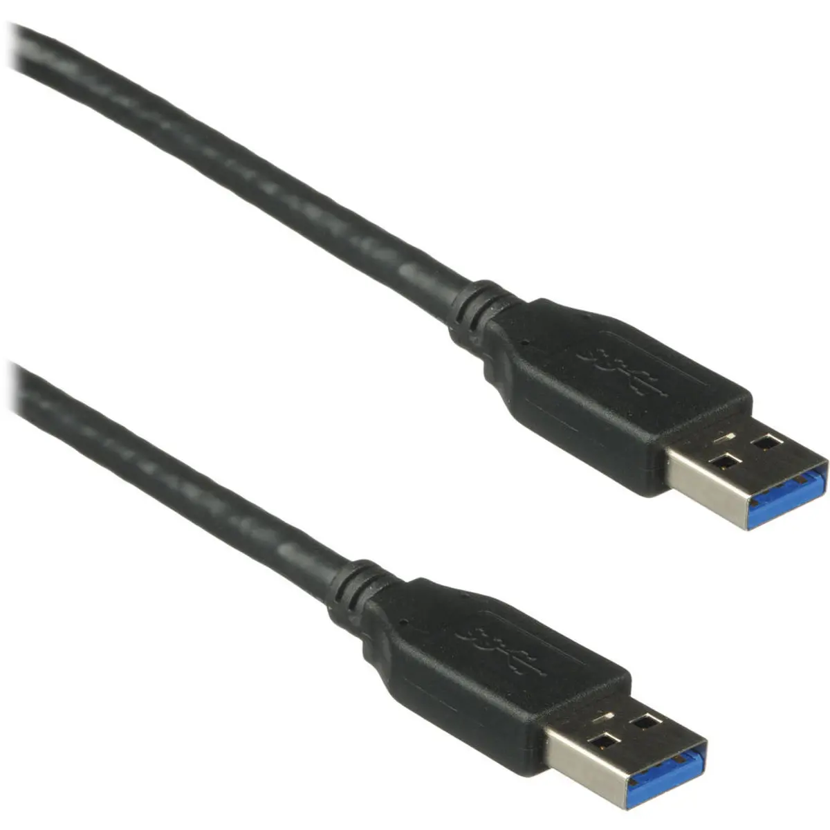 Comprehensive Durable 6' A Male to A Male USB 3.0 Cable, Premium Digital Device Connection Accessory for Phones & Electronics Audio & Video Use