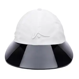 White Wide Brim Hat