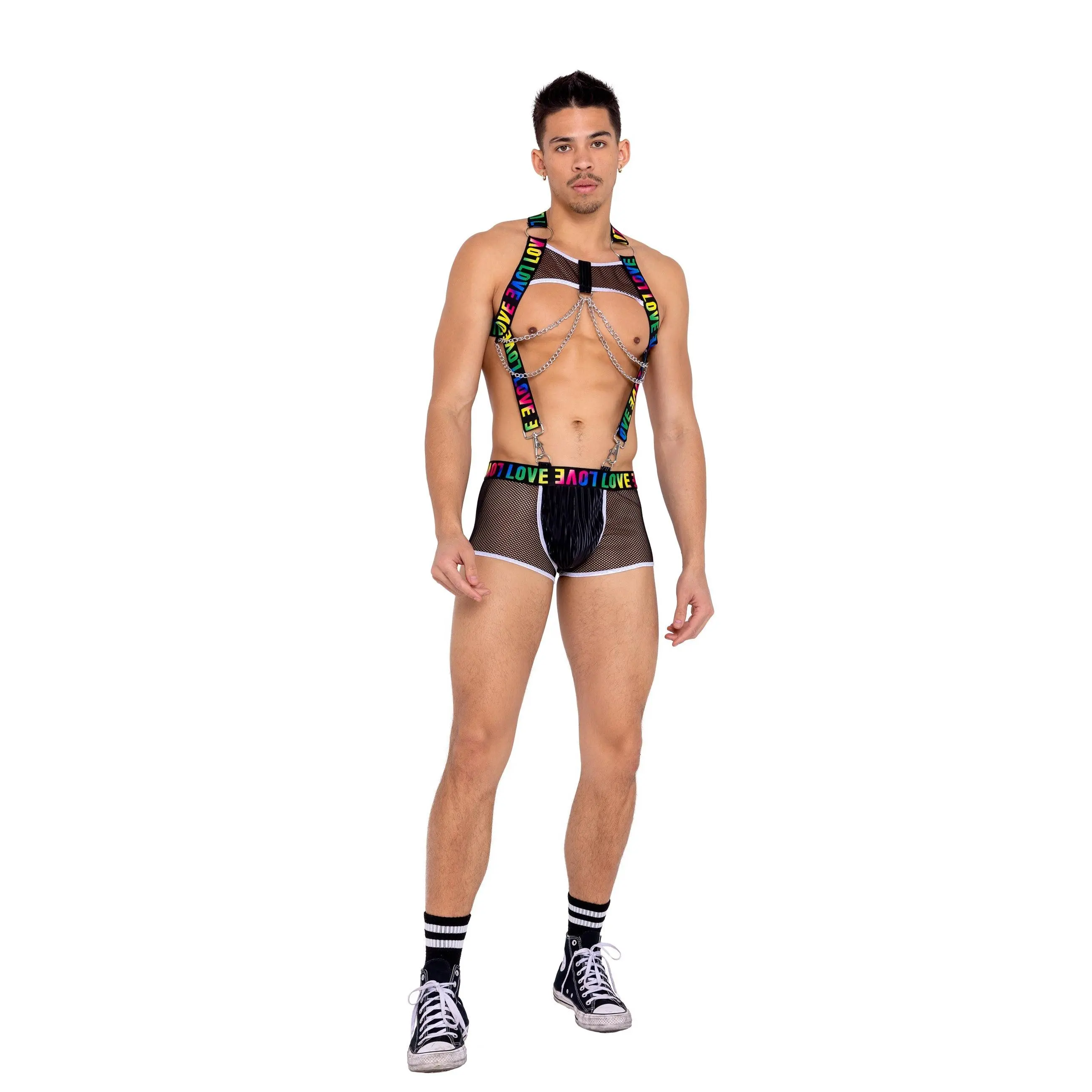 6156 - Men’s Pride Harness with Suspenders