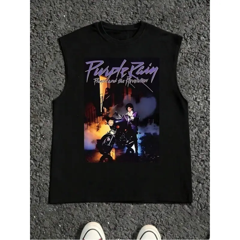 "Purple Rain" Prince Retro Tank |   Nostalgic Outfit