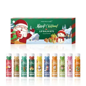 High Moisture Lip Balm Set, Long-Lasting Hydrating Glossy Finish, Perfect for Dry Skin, Ideal Valentine's & New Year GiftsChristmas gift, Christmas Day, Christmas gift box