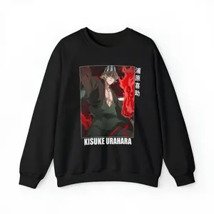 BLEACH Kisuke Urahara Unisex Anime Sweater, Bleach Anime Sweatshirt, Bankai, Cool Anime Sweater, Best Gift For Anime Lovers