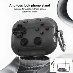 Apple AirPods Pro Case Transparent Protective Cover, Compatible with Apple AirPods 4 & Pro 2, Stylish Design for Daily Use, Headphone Accessories, Durable, Shell, Protection