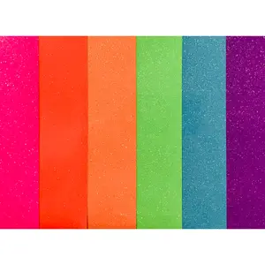 Siser Neon Glitter Heat Transfer Vinyl (HTV) Bundle