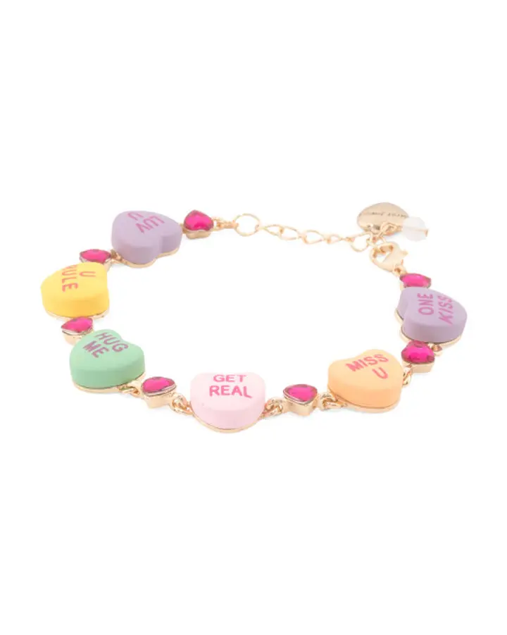 Sweetheart Link Flex Bracelet