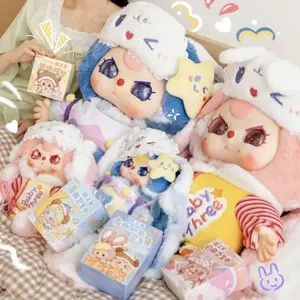 Babythree - GoodNight Baby 1000%  Plush Toy Doll Blind Box Collection Soft Cuddly Gift Stuffed Animal Gifts