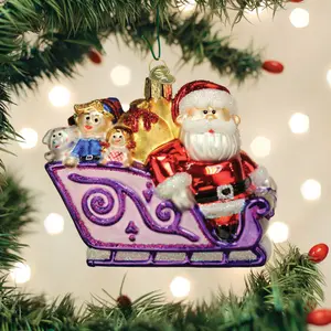 Santa And Friends Ornament Santa And Friends Ornament