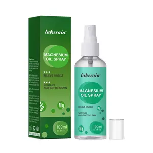 100ml Magnesium Oil Spray, Topical Magnesium Oil, Remedy Massage Oil for Body Care, Body Massage Oil for Women & Men