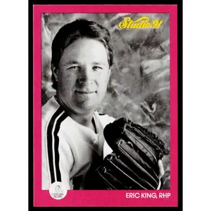 Eric King 1991 Studio #47 Cleveland Indians