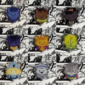 Mini JoJo Star Kitty Keychains - Cat-Themed Keychains