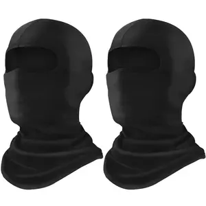 Outdoor Sports Face Mask Full Balaclava, Smooth Breathable Non-Stuffy, Windproof Helmet Liner Headband, Ideal for Cycling & Hiking, Unisex Design