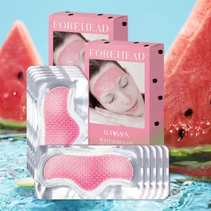 Watermelon Collagen Forehead Patch, Reduces Forehead Wrinkles, Moisturizes Skin, Daily Facial Care, Cosmetic, Valentine's Gift, Autumn Winter Skincare Essential