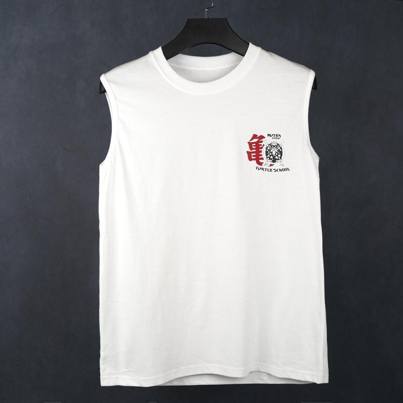 Dragon Ball Dbz Master Roshi Unisex Summer Outfits Men Streetwear 80s 90s Graphic Tees Cotton Anime Tank Tops Men Gifts, Gym Tank Top, Round Neck Tanks, Gym Workout Outfit