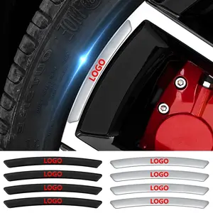 Car 3D Wheel Arch Decal Sticker, HUB Stereo Decoration Label, Body Exterior Customization Wrap, Simple Installation No Residue, Multi-Model Fit
