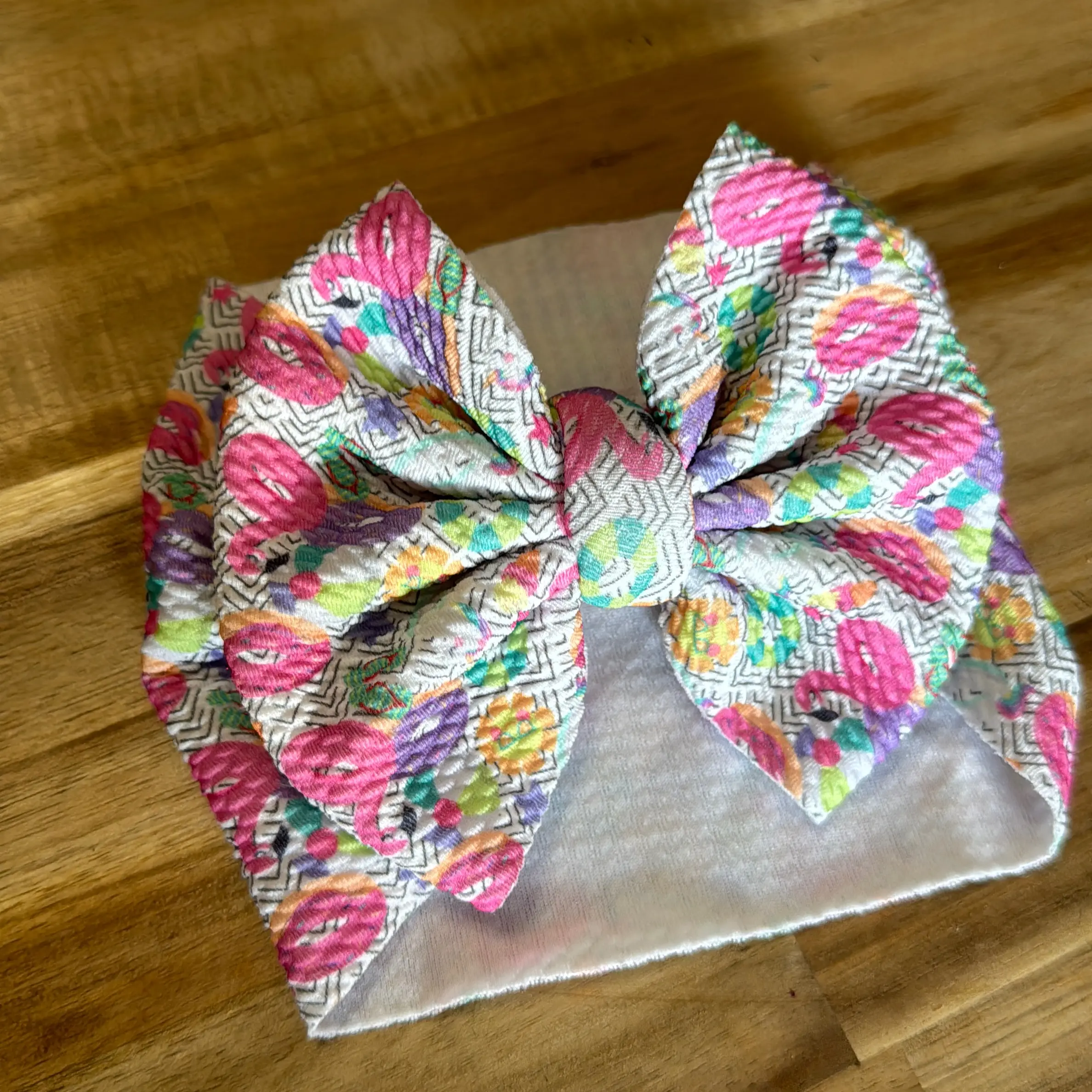 Flamingo floatie HeadWrap headband