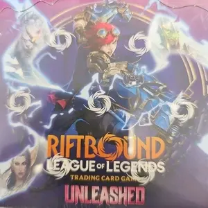 Riftbound League of Legends Unleashed Booster Box Factory Sealed