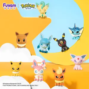 Pokémon Eevee Family Ornament Mixed Pack Little Adventure Series Volume 2 Classic Character Designs And Precise Details Authorized Merchandise Ideal For Collectors And Enthusiasts