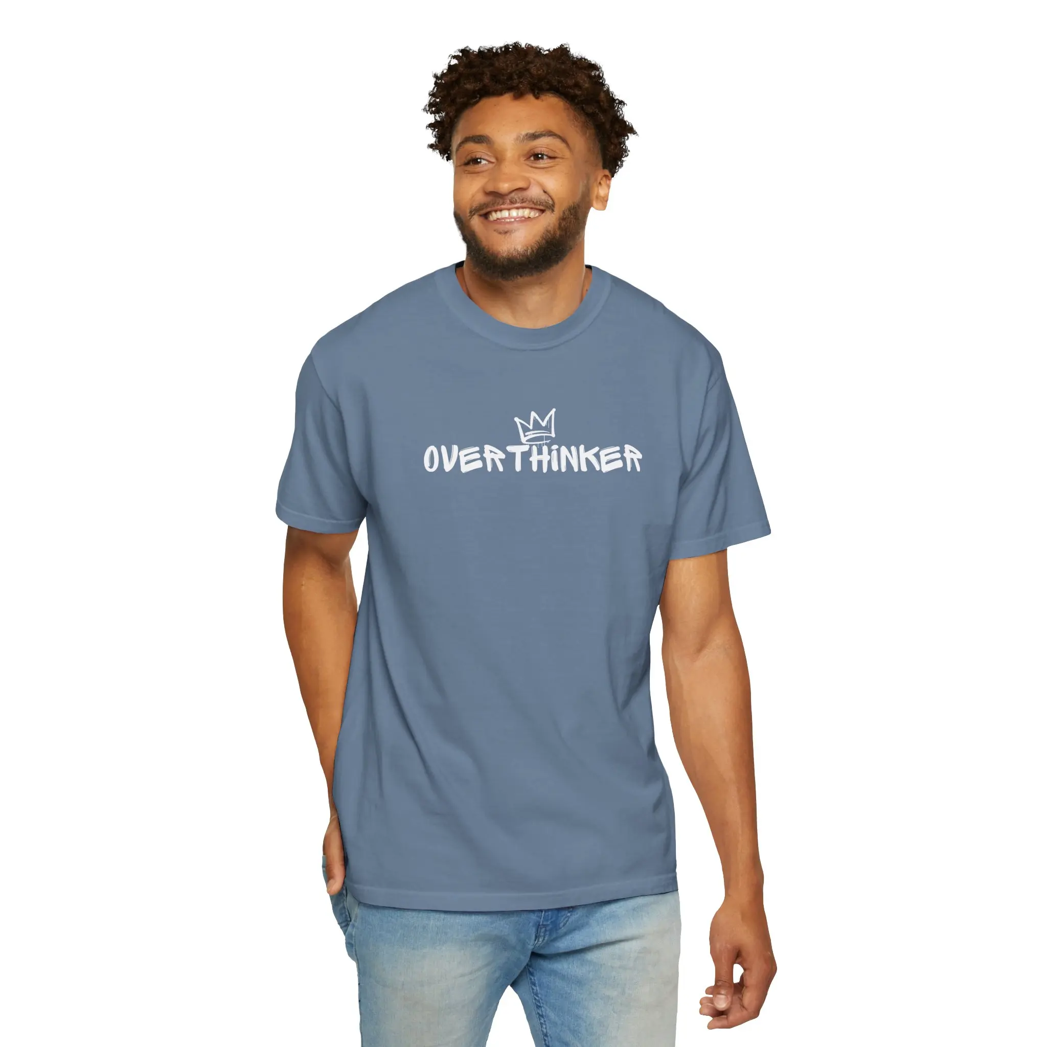 Overthinker Tee, Overthinker Shirt, Professional Overthinker Shirt, Unisex Garment-Dyed T-shirt, Cotton Comfortable T-Shirt