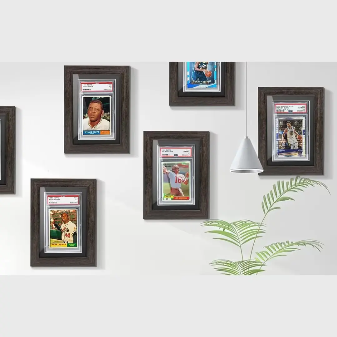 CRDC PSA Graded Card Display Frame, Sports Card Display Frame for PSA Graded Cards- Trading Card Display Case for Football Basketball Hockey Trading Card, Black - TikTok Shop CRDC PSA Graded Card Display Frame, Sports Card Display Frame for PSA Graded Cards- Trading Card Display Case for Football Basketball Hockey Trading Card, Black - TikTok Shop