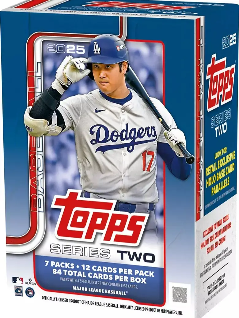 2025 Topps Series 2 Baseball Sealed Blaster Box 2025 Topps Series 2 Baseball Sealed Blaster Box
