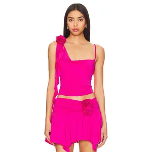 Lovers and Friends Casey Top in Hot Pink