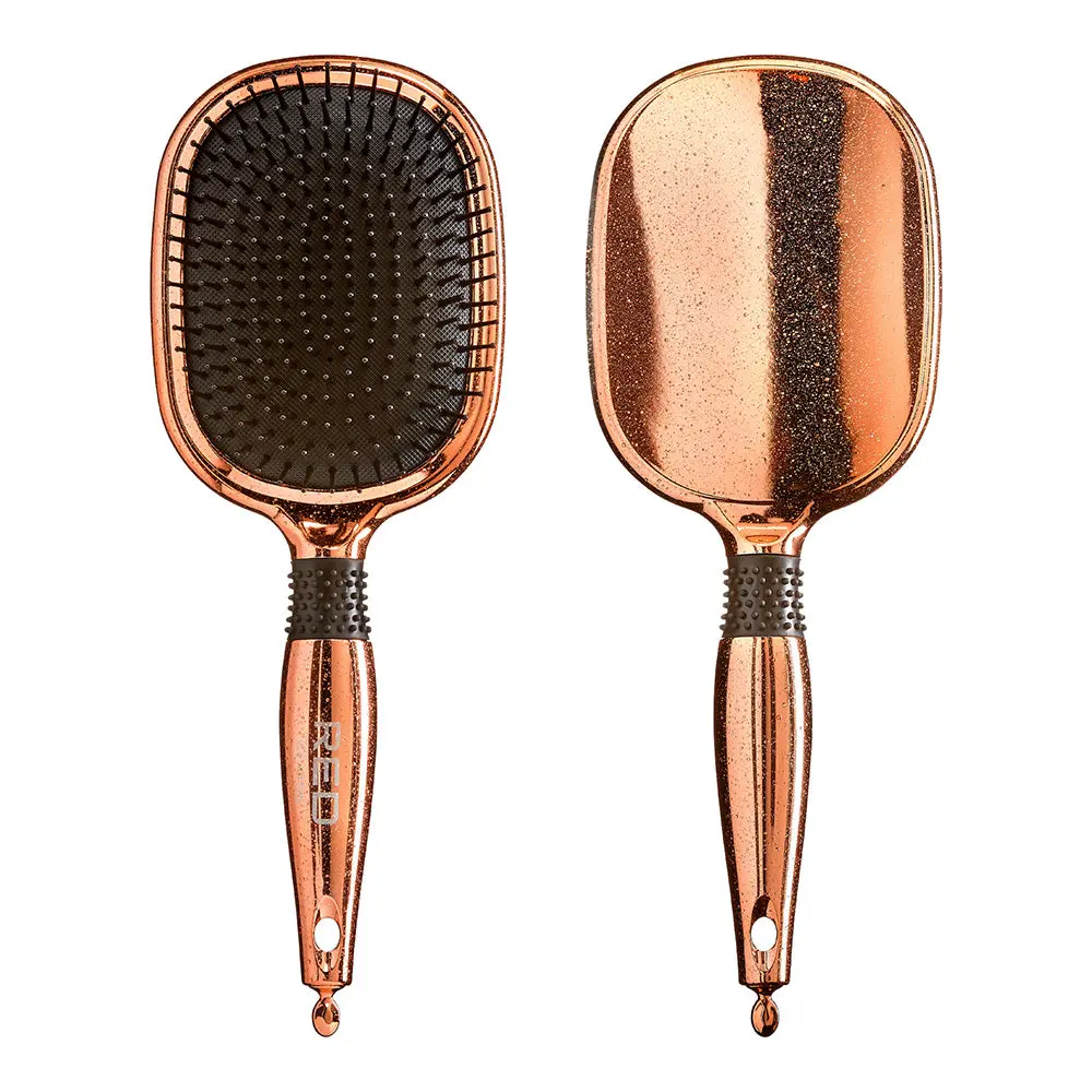 RED by KISS Rose Gold Chrome Paddle Brush RED by KISS Rose Gold Chrome Paddle Brush